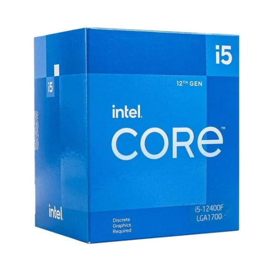 CPU Intel Core i5 12400F (Upto 4.4Ghz, 6 nhân 12 luồng, 18MB Cache, 65W - Socket Intel LGA 1700) BOX CHÍNH HÃNG