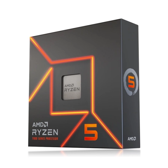 CPU AMD Ryzen 5 7600 (3.8 GHz Upto 5.1GHz / 38MB / 6 Cores, 12 Threads / 65W / Socket AM5)