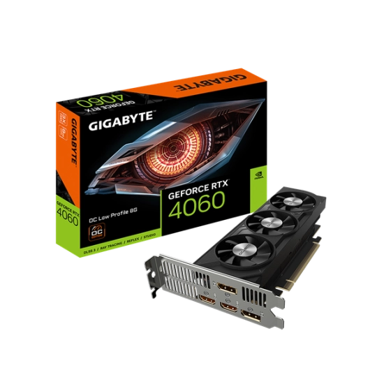 VGA GIGABYTE RTX 4060 OC Low Profile 8GB 3 FAN