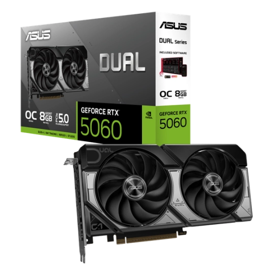 VGA ASUS RTX 5060 Dual 8GB OC GDDR7