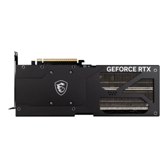VGA MSI RTX 5070 12GB VENTUS 3X OC