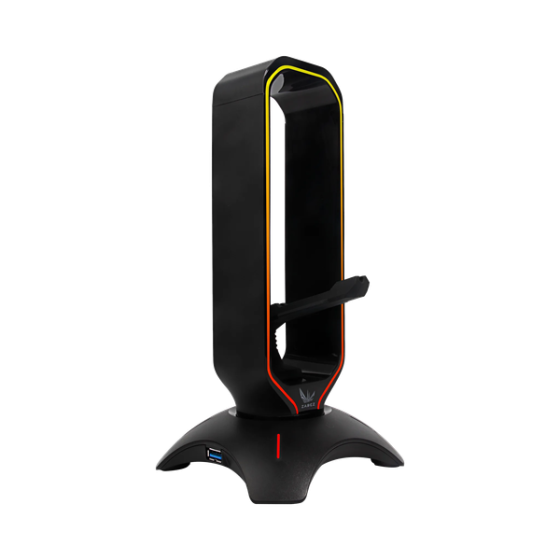 Giá Treo Tai Nghe ZADEZ ZHS-701G USB 3 in 1 Black Gaming