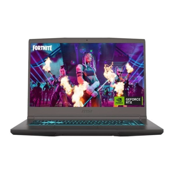 LAPTOP GAMING MSI THIN 15 B12UC-1416VN CORE i5-12450H | RTX 3050 4GB | 8GB RAM | 512GB SSD | 15.6 FHD IPS 144Hz | Win11