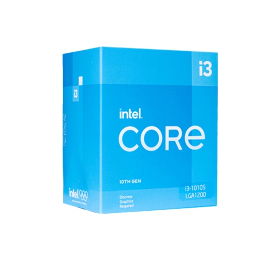CPU Intel Core i3 10105F | 4.40 GHz, 4 Cores 8 Threads, LGA 1200