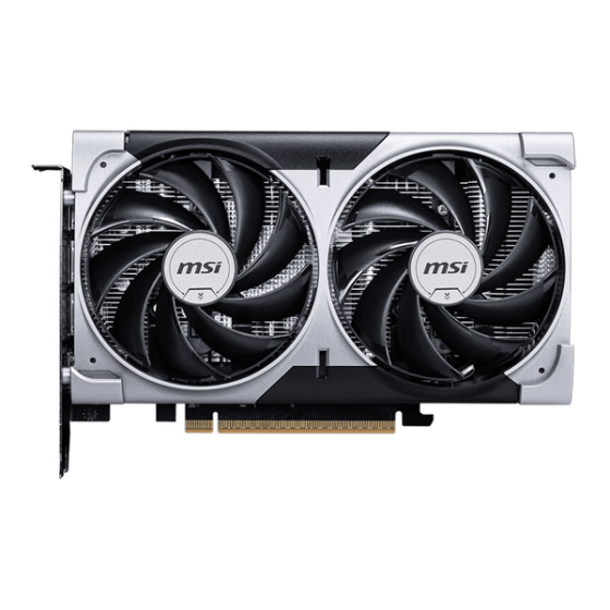 VGA MSI RTX 5060 8G VENTUS 2X OC