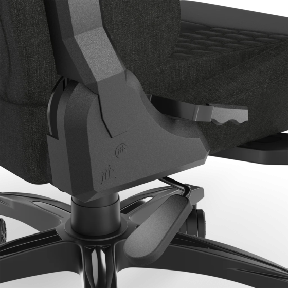 Ghế Gaming Corsair TC100 RELAXED Fabric | Đen