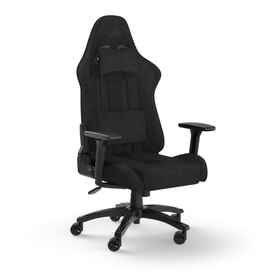 Ghế Gaming Corsair TC100 RELAXED Fabric | Đen