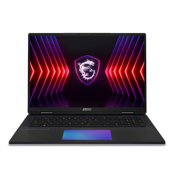 LAPTOP GAMING MSI TITAN 18 HX AI A2XWJG-622VN CORE ULTRA 9-285HX | RTX 5090 24GB | 64GB RAM | 6TB SSD | 18.0 UHD+ MiniLED IPS 100% DCI-P3 & 120Hz | Win11