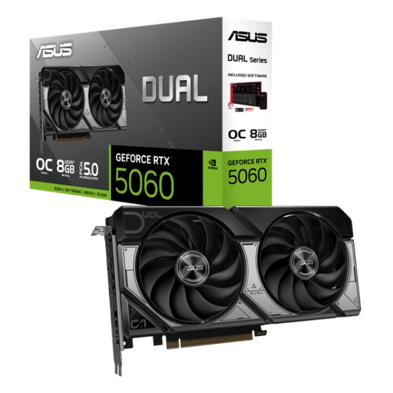 VGA ASUS RTX 5060 Dual 8GB OC GDDR7