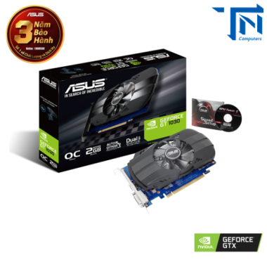 VGA ASUS GT 1030 PHOENIX O2G 2GB