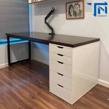 Bàn IKEA MDF 1 tủ - 1m6 | Mẫu, màu tùy chọn