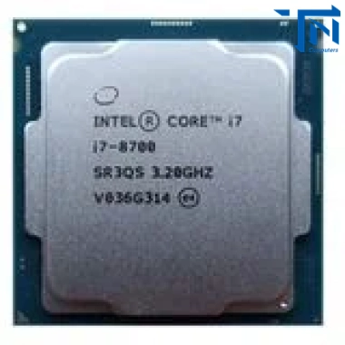 CPU Intel Core i7 8700 (4.60GHz, 12M, 6 Cores 12 Threads) Tray New chưa gồm Fan
