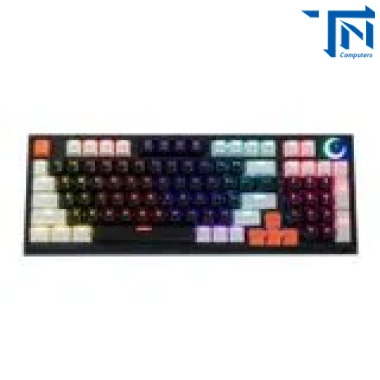 Bàn phím cơ E-Dra EK398 - Alpha | Blue Switch, Led Rainbow