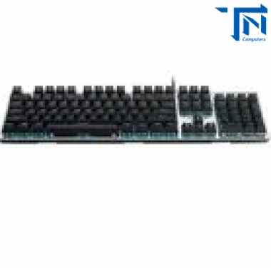 Bàn Phím Cơ Rapoo V530 | Đen, Sliver Switch, 104 Phím, Phím Quang Chống Nước