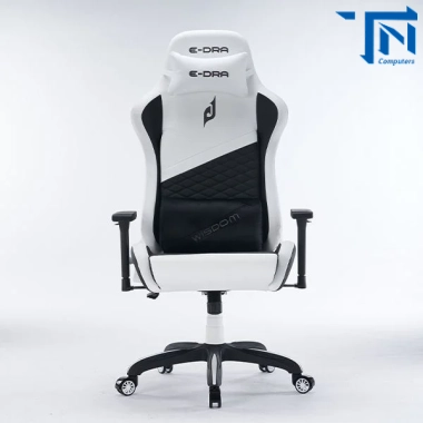 Ghế Gaming E-Dra EGC231 - WISDOM | Chân xoay, trắng