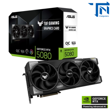 VGA ASUS RTX 5080 TUF Gaming OC 16GB GDDR7